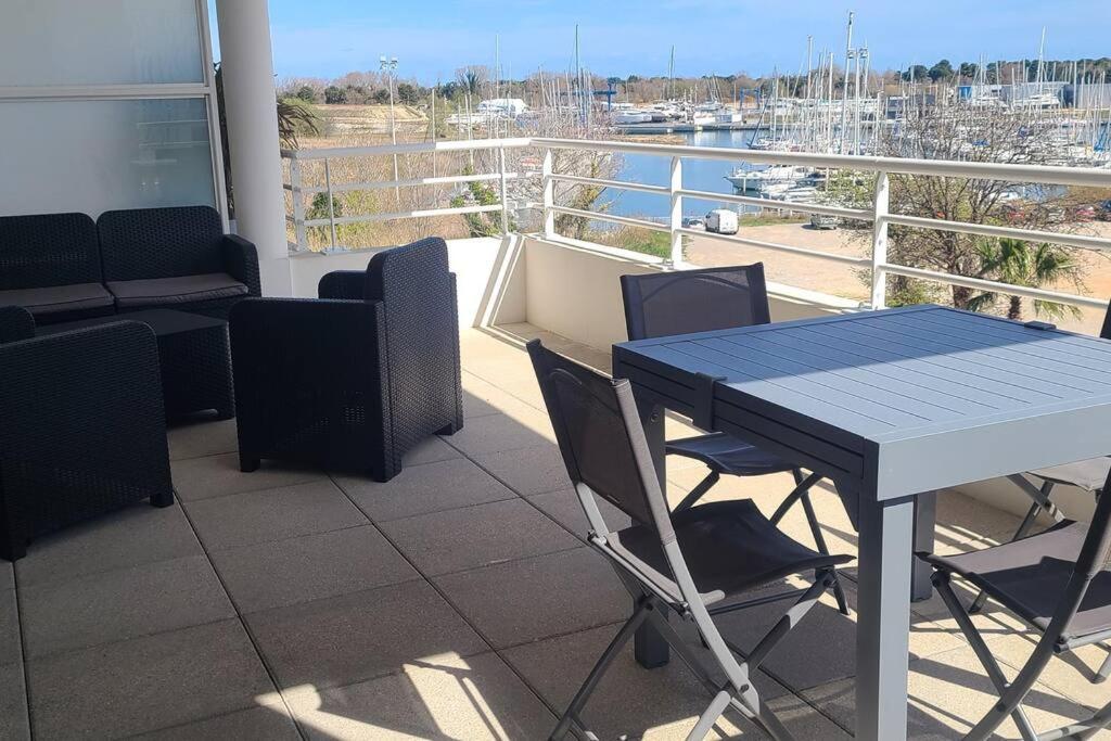 Beau T3 - Meuble Classe 3*- Vue Degagee Sur Marina Canet-en-Roussillon Extérieur photo